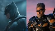 The Batman and Deathstroke in Zack Snyder's Justice League/Image via HBO Max & Warner Bros.